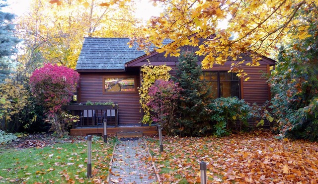 Modern and unique cottage in perfect downtown CDA location for a great getaway!