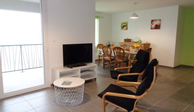 Modern Apartment with Balcony and Fiber Internet in Saint-Genest-Malifaux