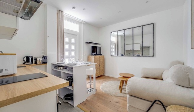 Modern Apartment 1BR/4P - Levallois