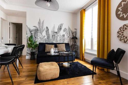 Modern apartment 2BR 6P – Nogent-sur-Marne