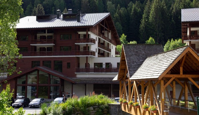 Modern apartment in the authentic Savoyard mountain village