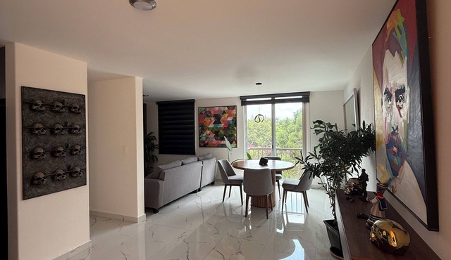 Modern apartment in Cuernavaca with spectacular city views