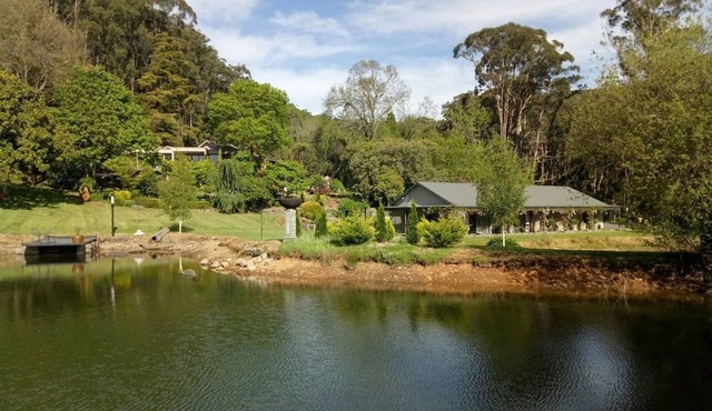 Modern apartment on a rural property