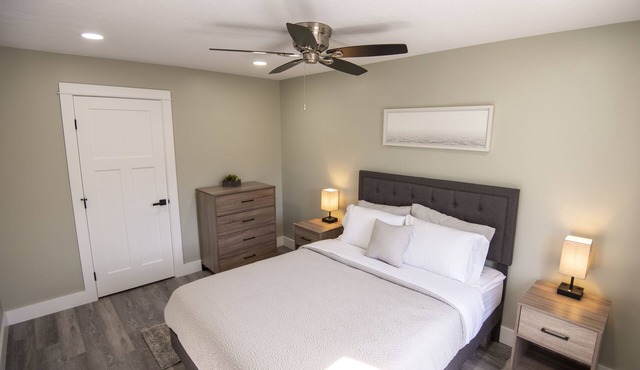 Modern Apartment Overlooking Waterfalls