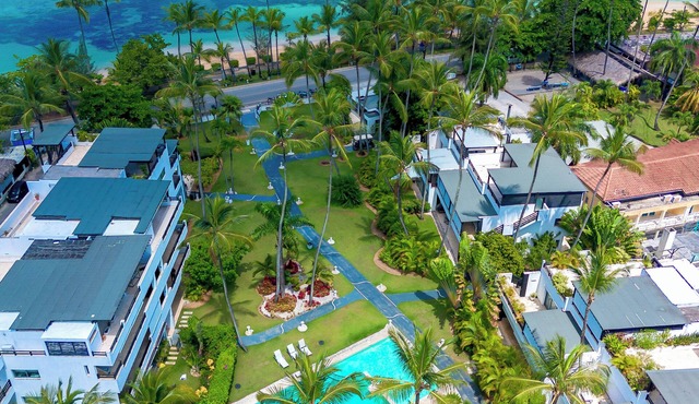 Modern apartment with terrace sea view - 2BR AC - 20M Beach - Pools - Wifi