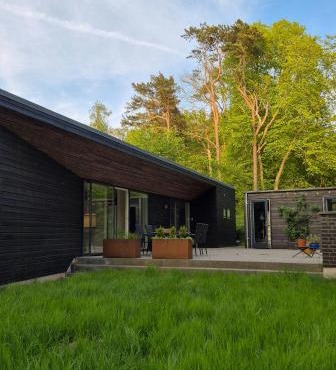 Modern Architect House By Lake On Helgenæs