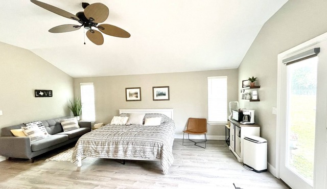Modern Attached Guest Suite Getaway