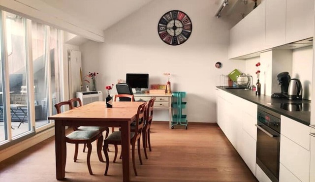 Modern attic apartment/modern penthouse in Bern