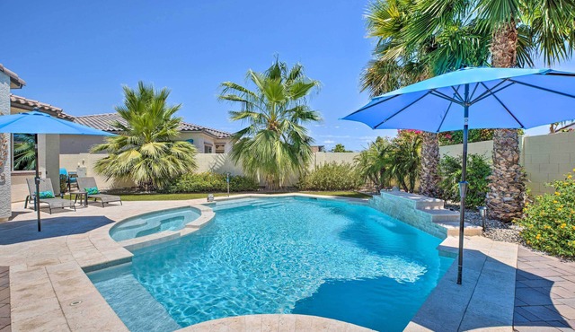 Modern Azure Home w/Beautiful Patio, Pool & Spa!
