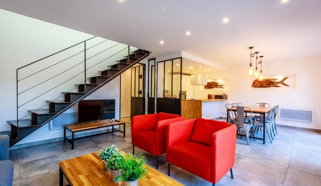 Modern Beach house with large terrace