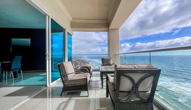 Modern-Beach Access-MarYSolCondo-18thFLR-Rosarito