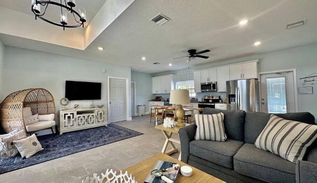 Modern Beach Cottage - Just Steps to the Ocean and Down Town Cocoa Beach