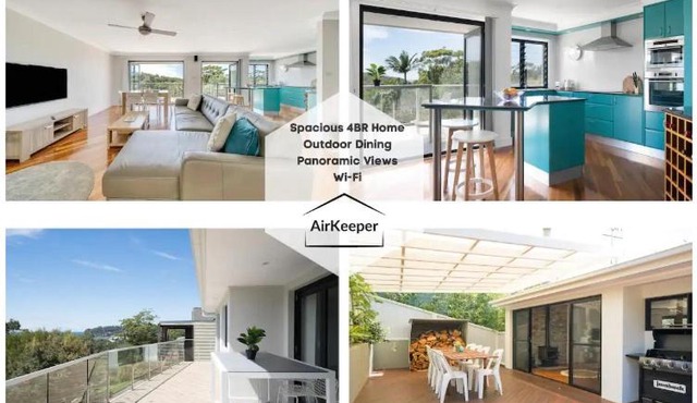 MODERN BEACH HOME, STUNNING VIEW AND GREAT GARDEN