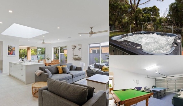 Modern Beach House in Cowes with outdoor spa