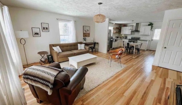 Modern Boho w/Hot Tub near Hospitals & Downtown