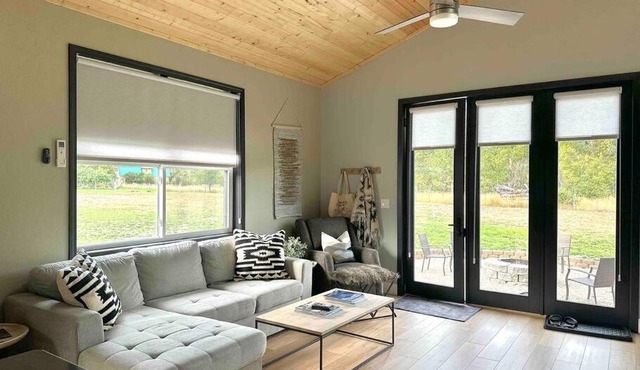 Modern, but cozy apartment with spectacular views