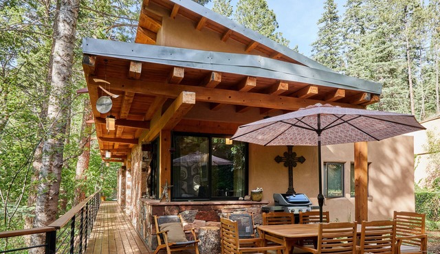 Modern Cabin Inside Sf National Forest 12 Miles to Plaza