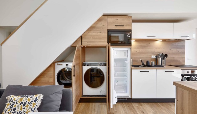 Modern chalet between La Rochelle and L'Ile de Ré: 1 to 5 people, 2 bedrooms.