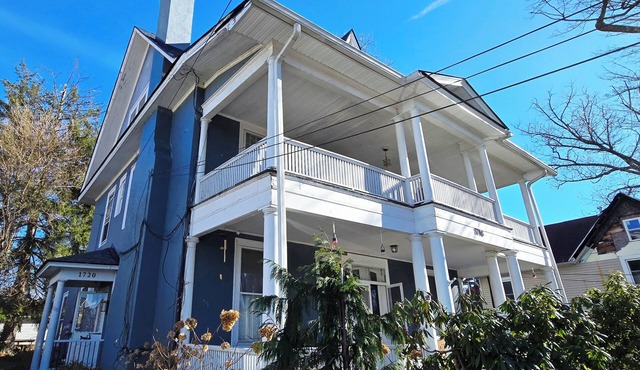 Modern. Charming, high ceiling, spacious home. Huge Porch. Great neighborhood