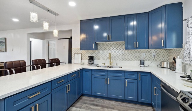 Modern City Ranch Family Home Access by Dirt Road