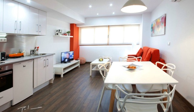 Modern Colored Apartments in the Heart of Alicante