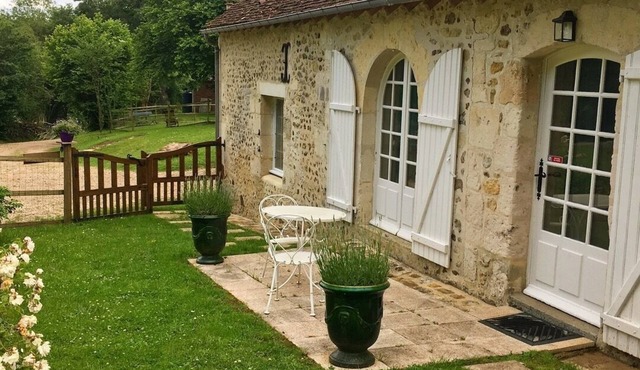 Modern comfort in a 17th century farmhouse on our Arabian horse farm