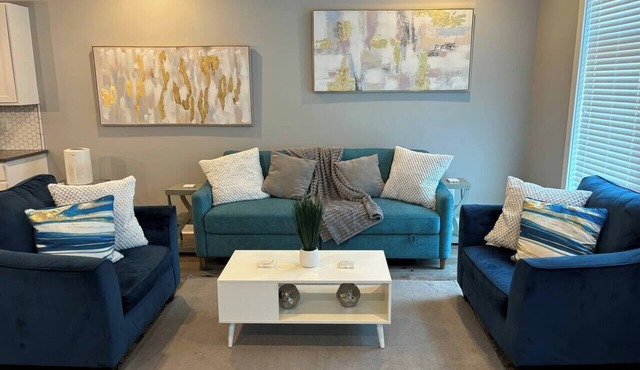 Modern Comfort in Gated 2BR Apartment with Parking