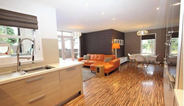 Modern comfort in traditional Scottish village