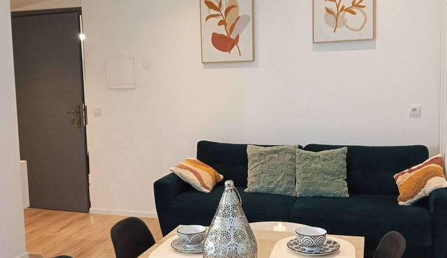 Modern, comfortable 4/6p apartment 10 min from Orleans