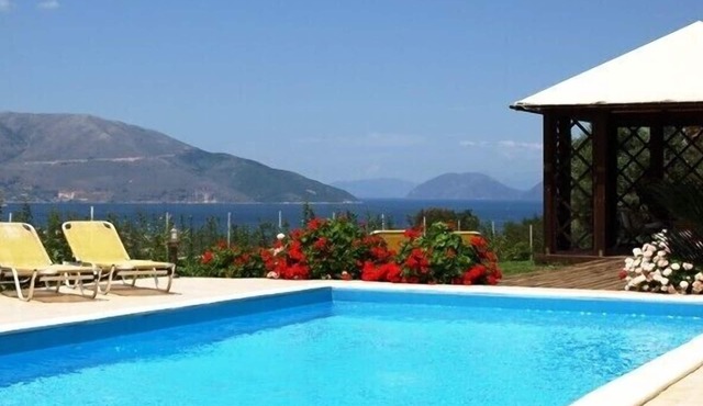 Modern comfortable villa with private pool and stunning view