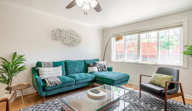 Modern Concord 3BR w/Backyard + Patio, nr Mt Diablo, by Blueground