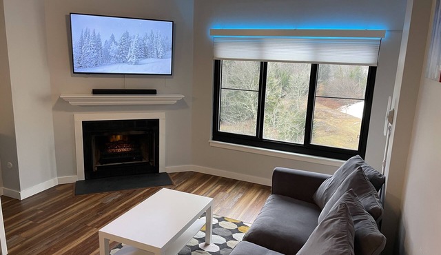 Modern Condo Ski In/Ski Out with Night Skiing - 2 Beds/Full Bath, Full Kitchen