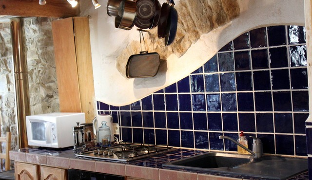 Modern Conversion, Stone Barn in a small village in the vineyards of Languedoc