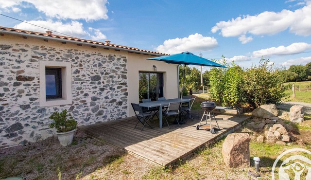 Modern Cottage Between Cholet and Nantes with Terrace and Pond