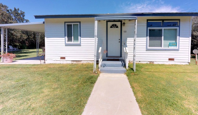 Modern cottage with large yard, patio, & firepit - close to dunes & beach