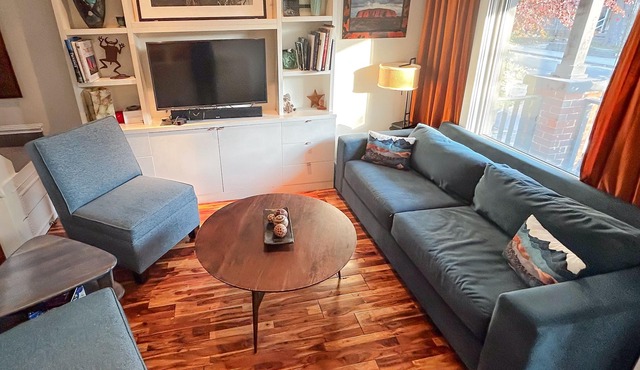 Modern, cozy downtown home with everything you need.
