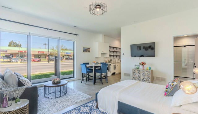 Modern Deluxe Studio Suite in lovely Oak Park!