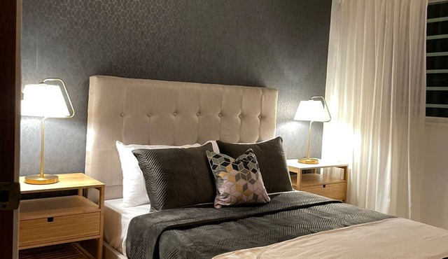 Modern design 2BR apt VERY close to the OCEAN