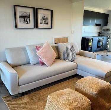 Modern digs with mountain views