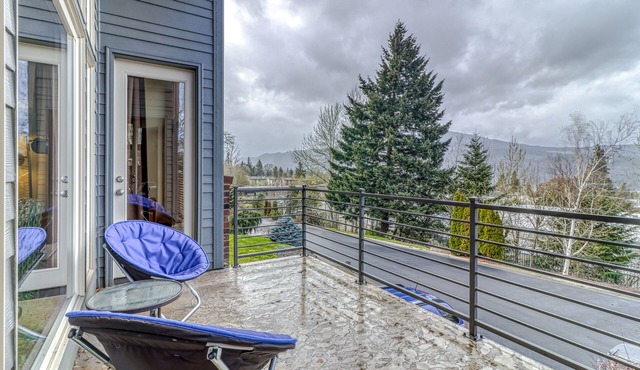 Modern dog-friendly home w/stunning Mt. Adams view - walk downtown