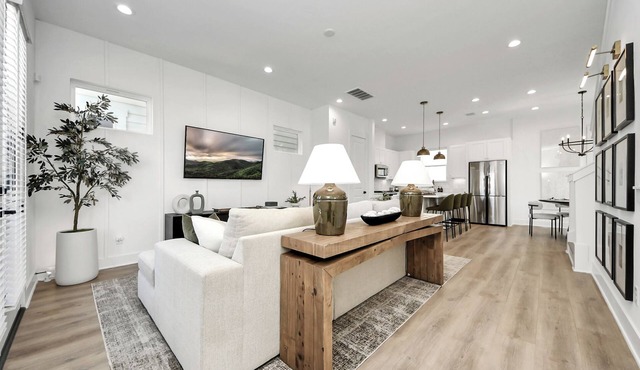 Modern downtown home with gym