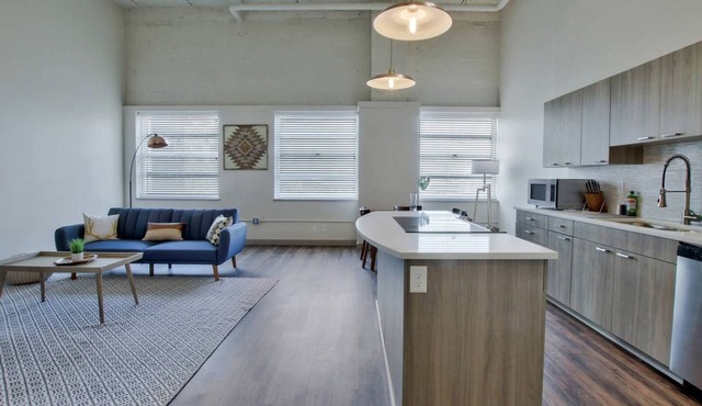 Modern DT Wichita Apt near Naftzger Park with Kitchen