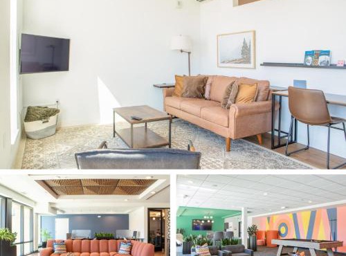 Modern East Side 1BR Apt with Balcony, Pool, and Gym