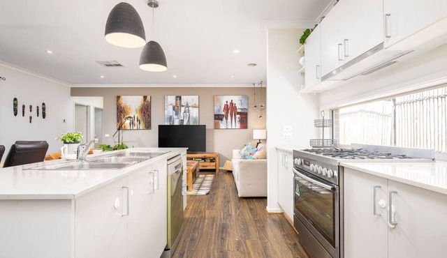 Modern Family Friendly Retreat Home with Sunroom