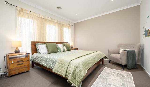 Modern Family Friendly Retreat Home with Sunroom