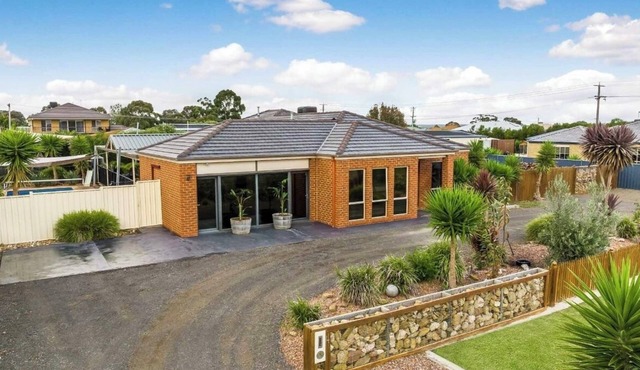 Modern family home with pool