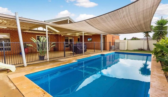 Modern family home with pool