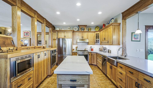 Modern Farmhouse in the country on the golf course