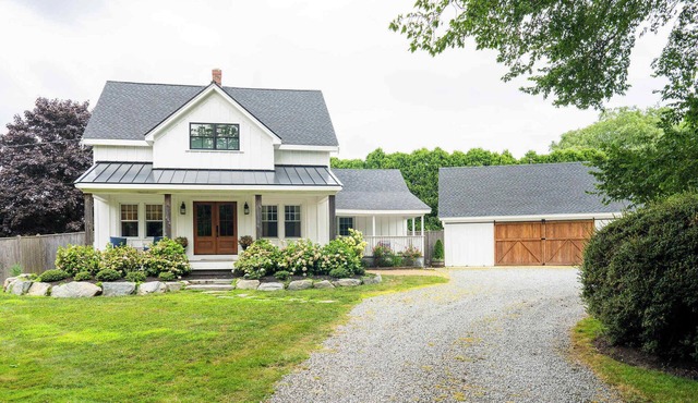 Modern Farmhouse with Large Yard