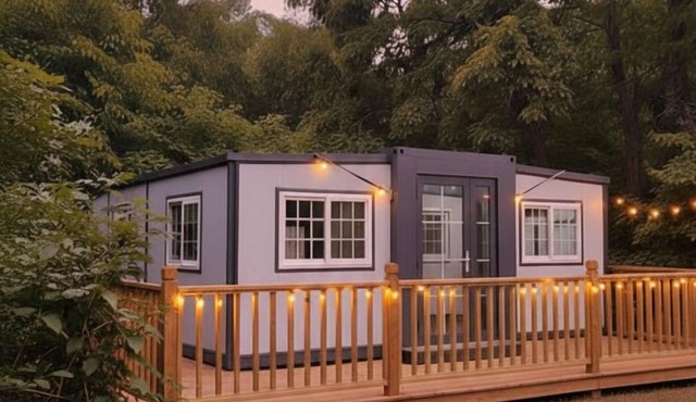 Modern Foldable Container Home Unique Stay Near Pipestem Park